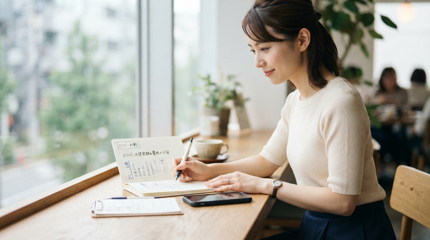 ユニバース倶楽部の費用が不安な人へ｜面談前に聞くことのイメージ